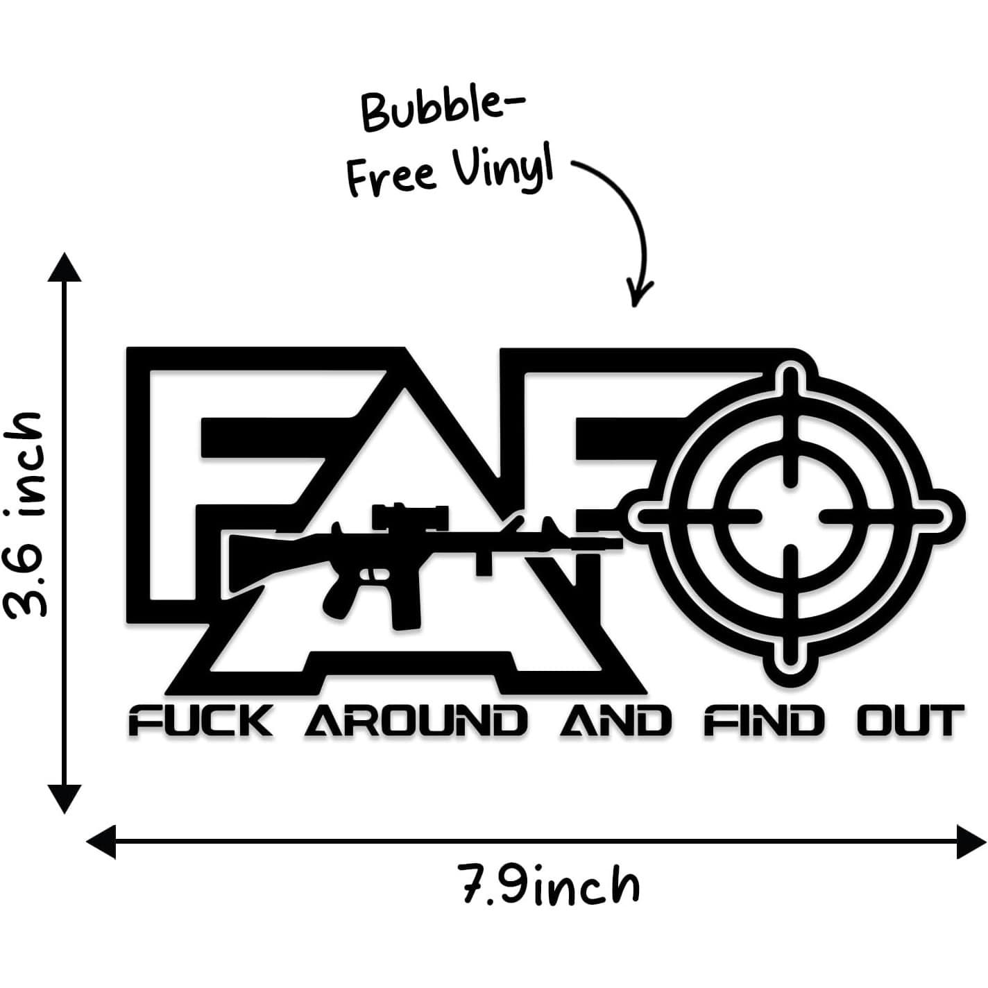 Vinyl Decal Sticker 7.9” Black Car Truck Window Bumper Laptop - Thumbnail 4