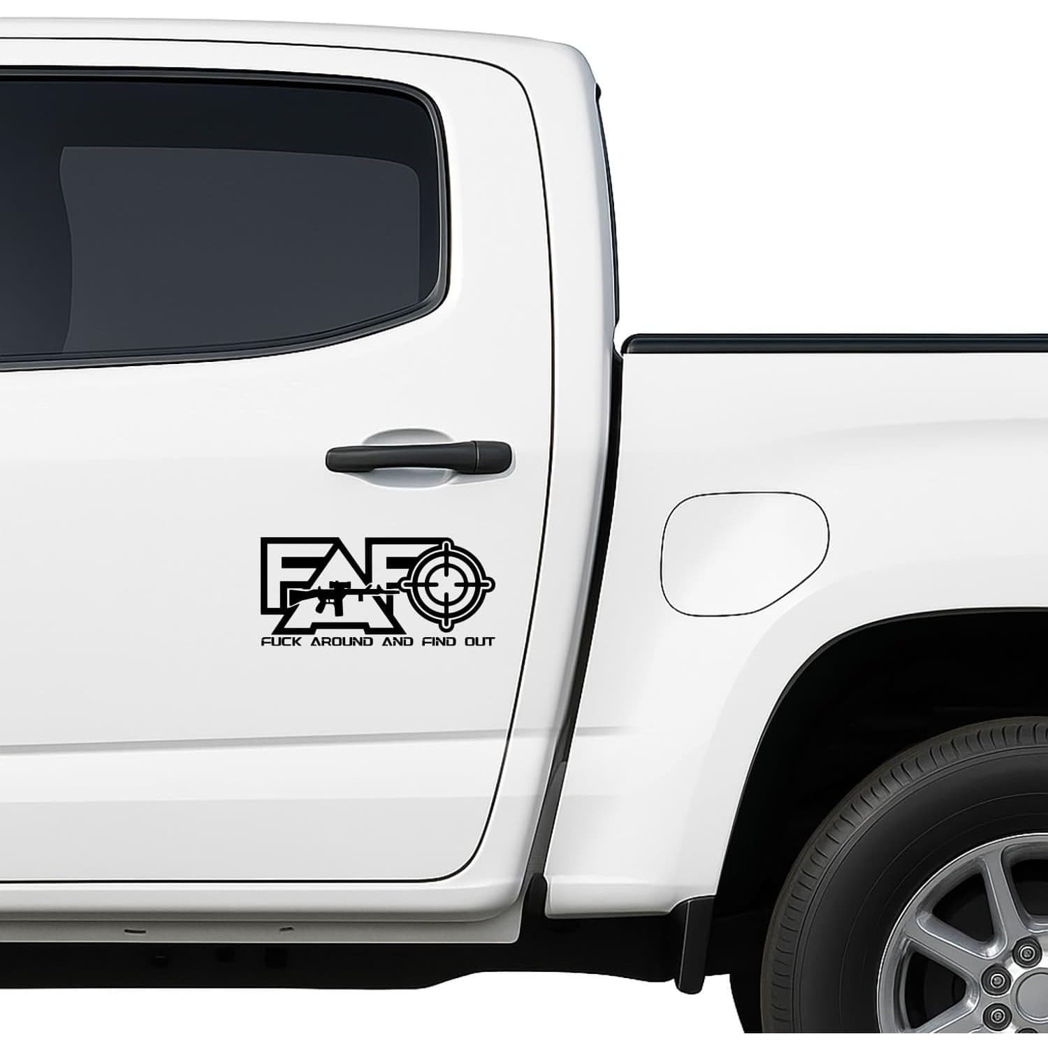 Vinyl Decal Sticker 7.9” Black Car Truck Window Bumper Laptop - Thumbnail 2