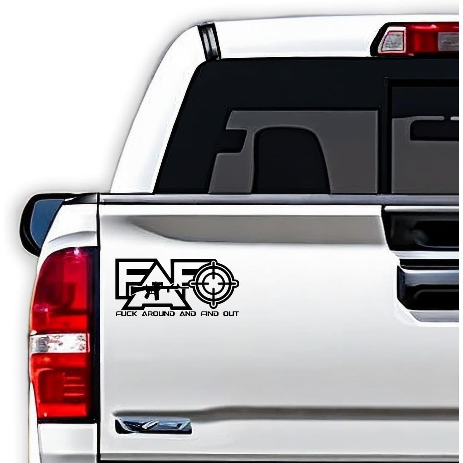 Vinyl Decal Sticker 7.9” Black Car Truck Window Bumper Laptop