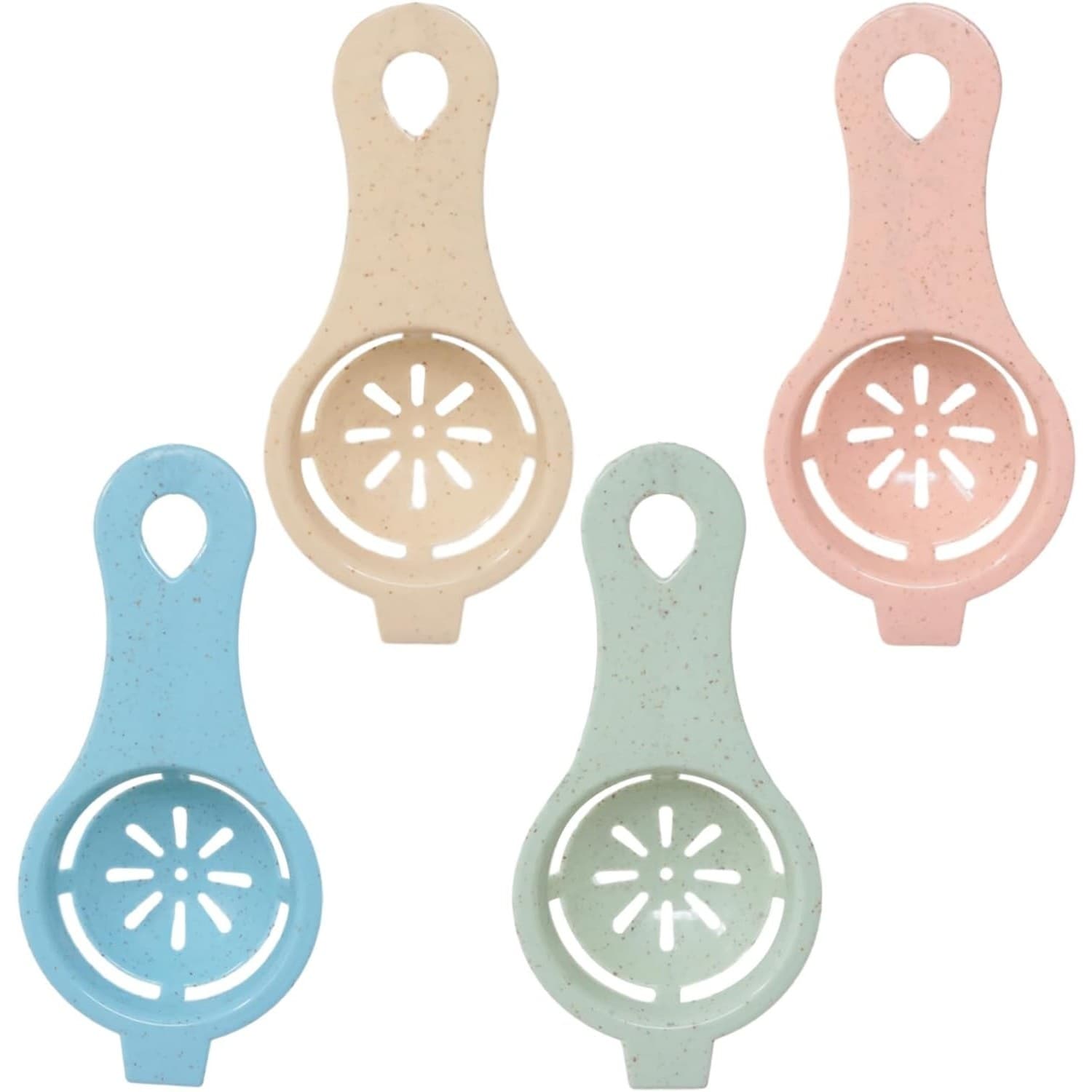 4PCS Egg Separator Set w Egg Shell Opener White Yolk Separator Kitchen Tool - Thumbnail 4