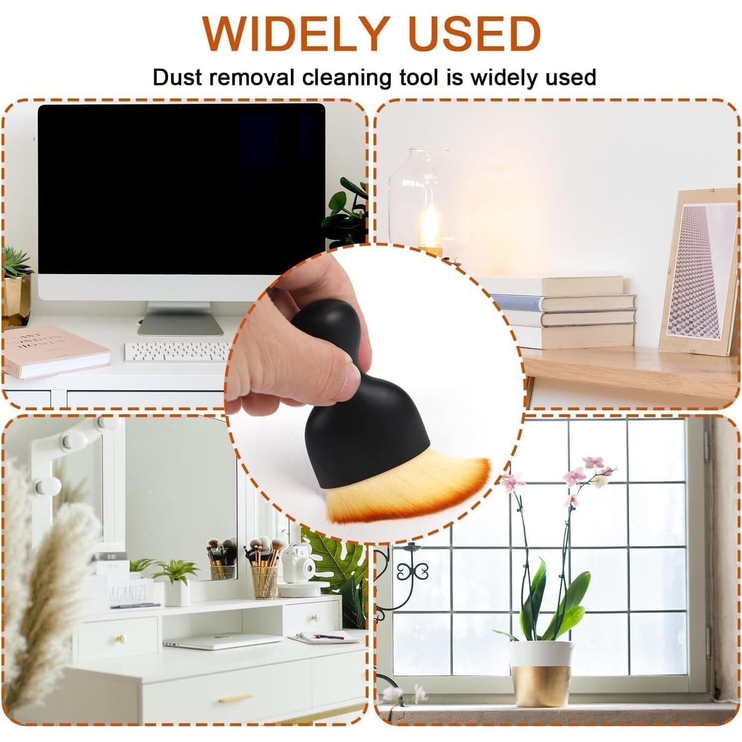 2PCS Car Interior Detailing Brush Soft Bristle Auto Dashboard Cleaning Tool - Thumbnail 5
