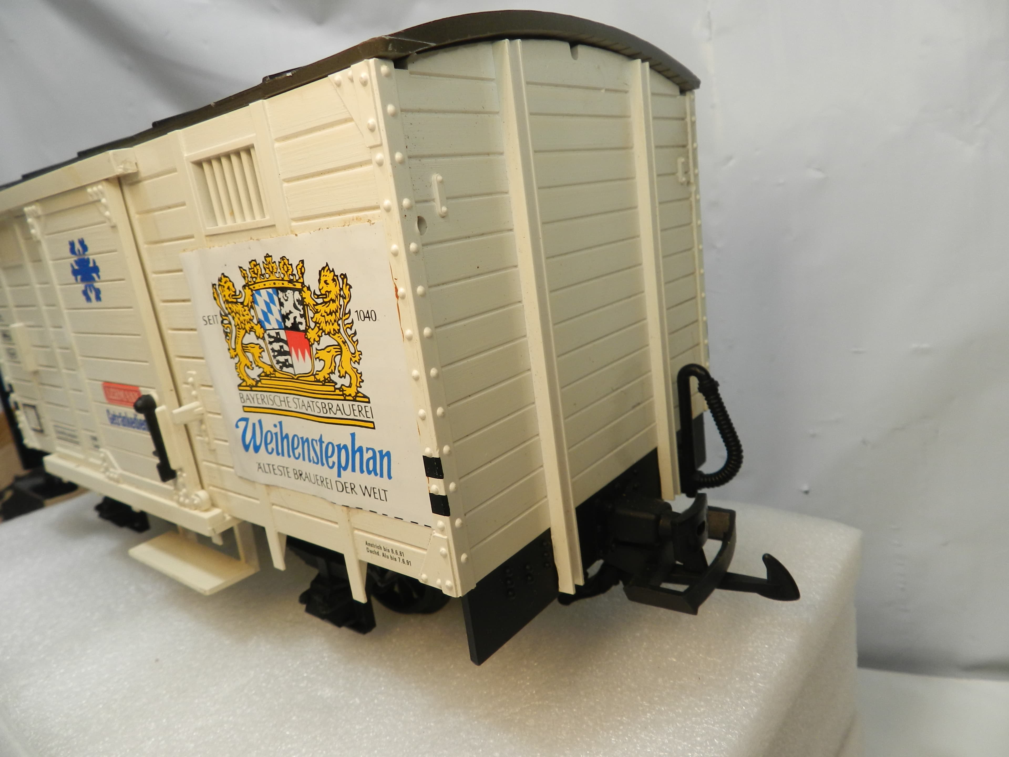 LGB 4031 G-Scale Getränkewagen Weihenstephan Bavarian Brewery Train Car P49K - Thumbnail 7