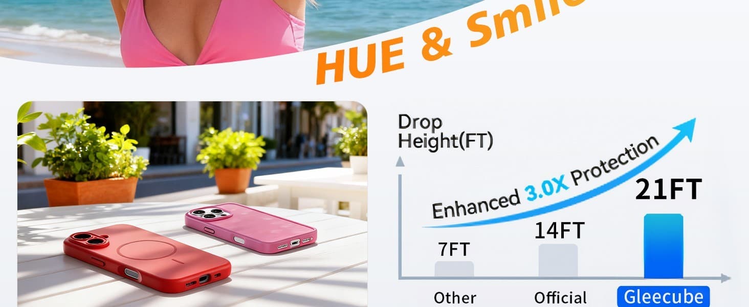 MagSafe Case for iPhone 17 Matte Black, Hot Pink, 360 Lens Guard Magnetic - Thumbnail 4