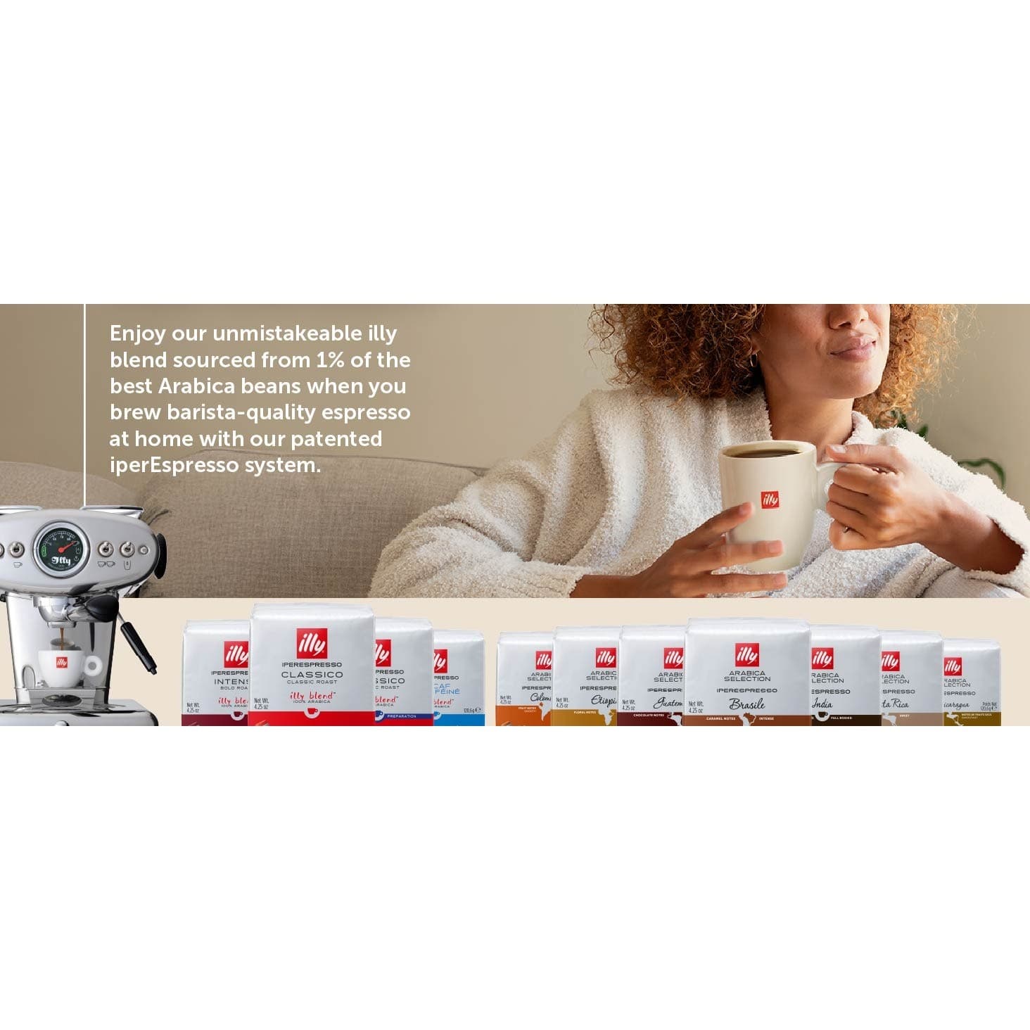 illy IperEspresso Classico Lungo Coffee Capsules Medium Roast 18 Count Arabica - Thumbnail 9