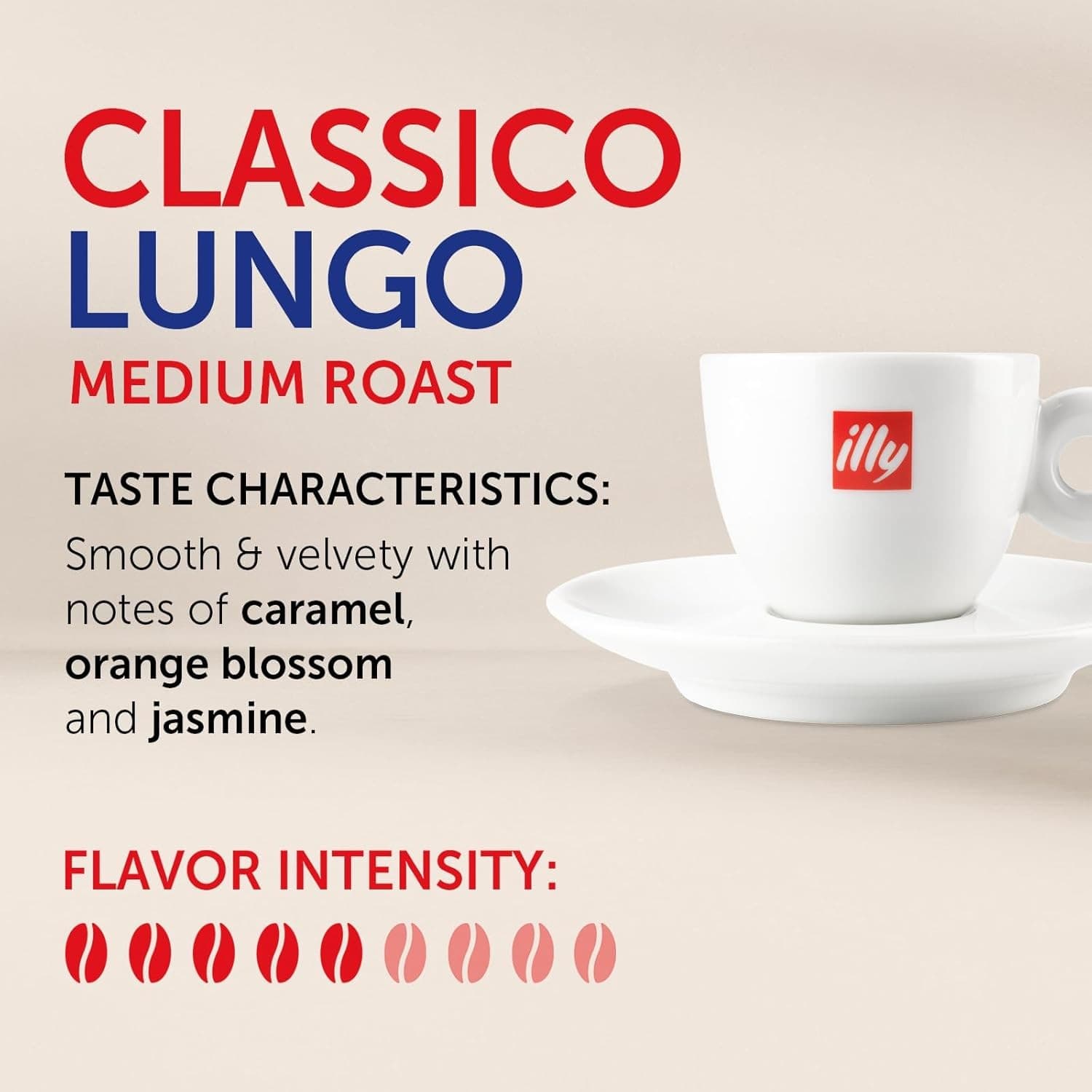 illy IperEspresso Classico Lungo Coffee Capsules Medium Roast 18 Count Arabica - Thumbnail 3