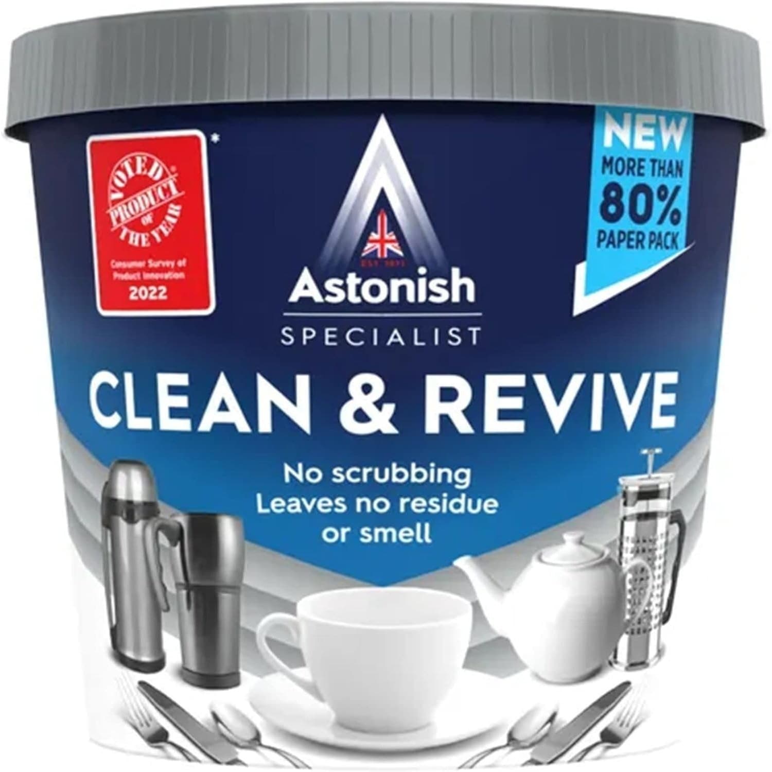 2 Pack Clean & Revive Powder Cleaner Multi-Surface Stain Remover No Scrub - Thumbnail 2