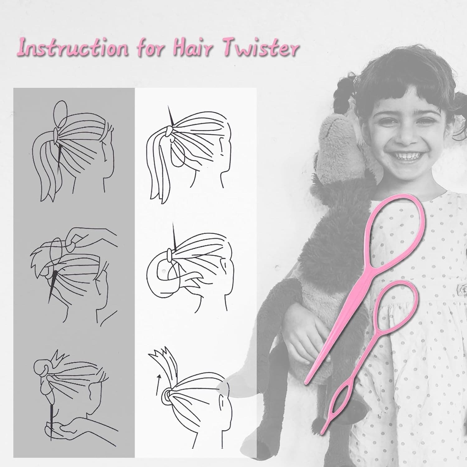 1500 Disposable Mini Hair Elastics Soft Stretchy Rubber Bands for Kids Women - Thumbnail 5