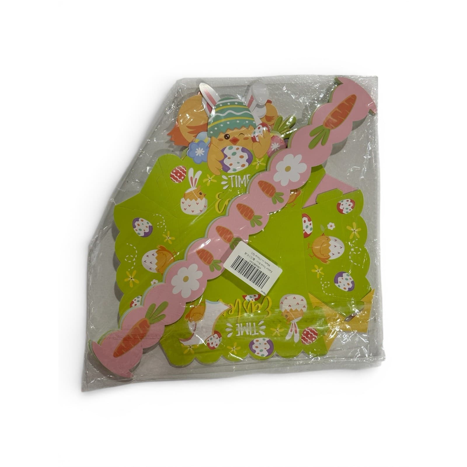 12pcs Easter Treat Boxes Paper Baskets w/ Handle Kids Egg Hunt Party Favors - Thumbnail 9