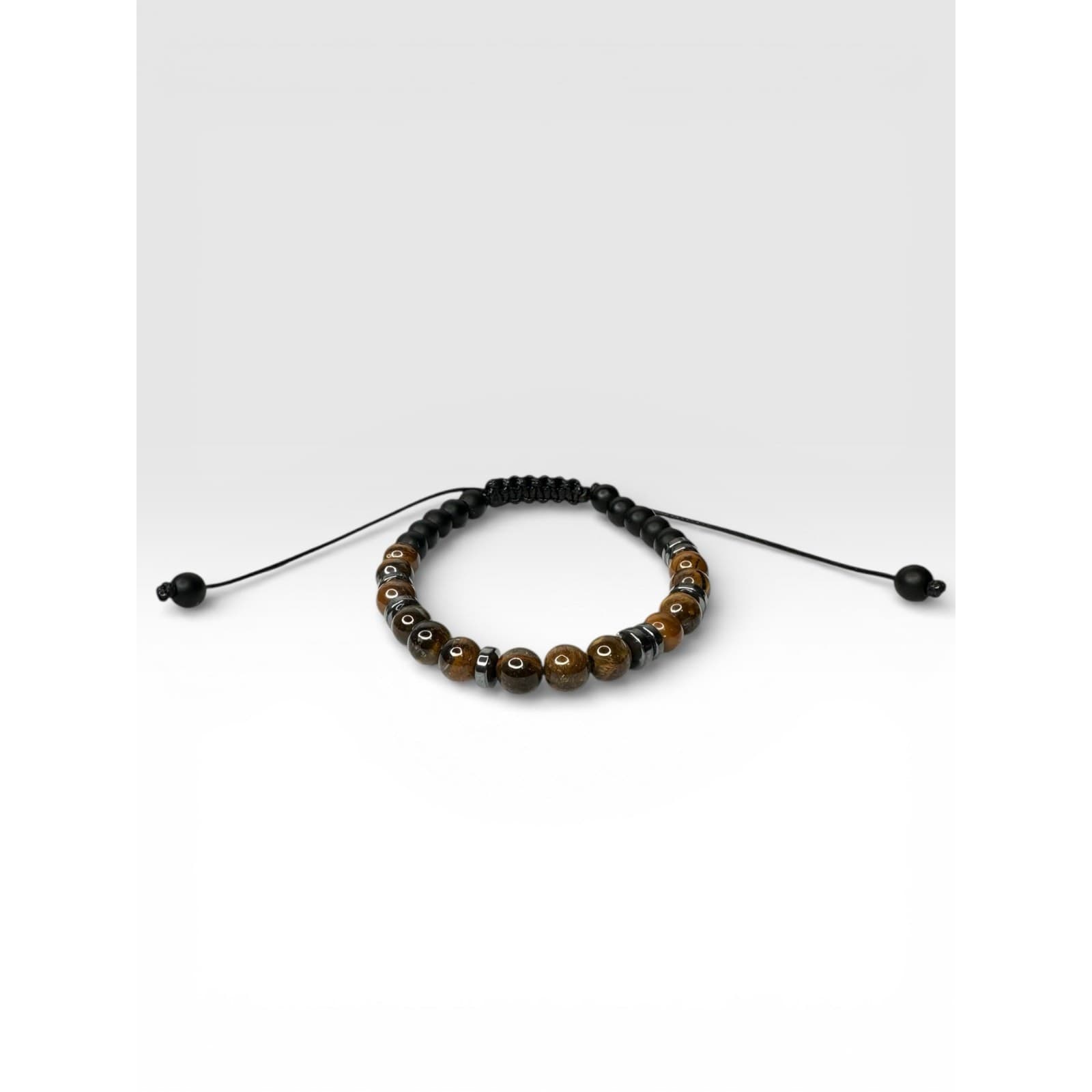 Grateful Morse Code Bracelet – Triple Protection Handmade Beaded Jewelry - Thumbnail 3