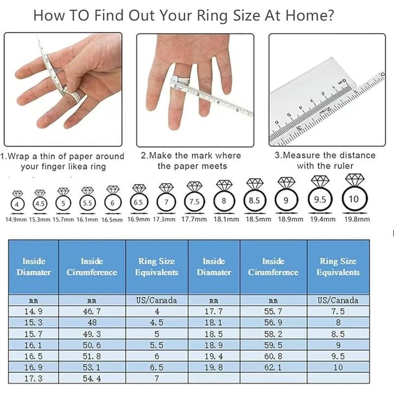 3.15ct Moissanite Eternity Ring 18K White Gold Plated Silver Size 7.5 Wedding - Thumbnail 2