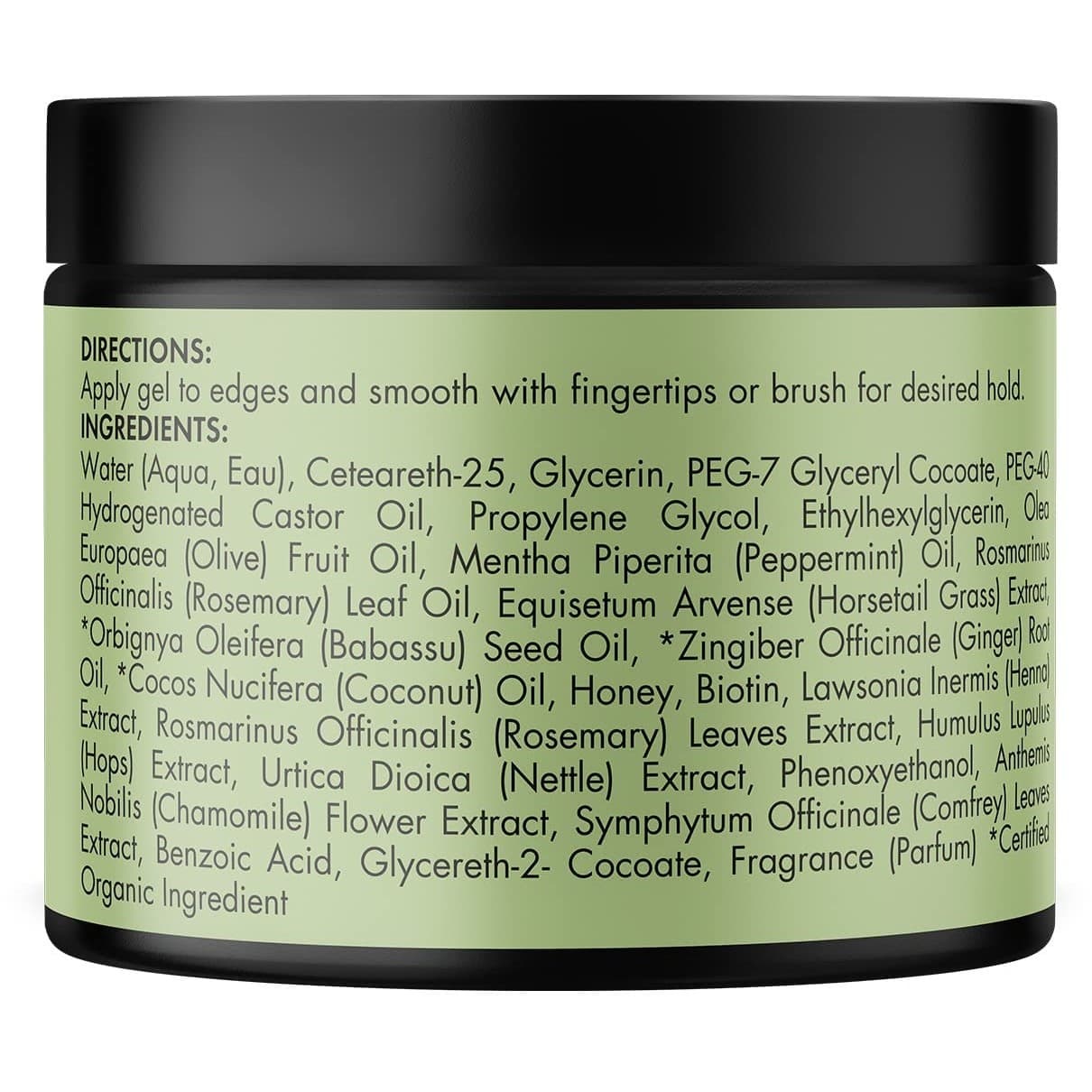 Mielle Rosemary Mint Edge Gel 2oz Strengthening Hold Shine Biotin New - Thumbnail 7