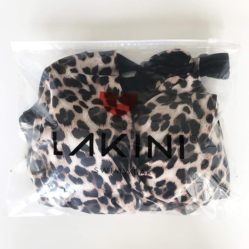 Leopard One Piece Swimsuit Tummy Control V Neck Animal Print Bathing Suit M - Thumbnail 11