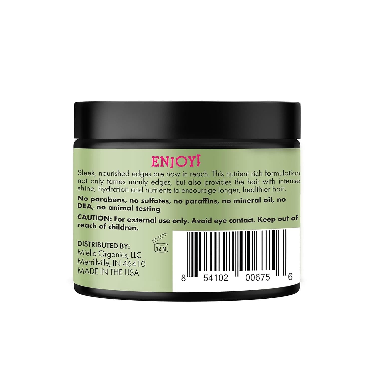 Mielle Rosemary Mint Edge Gel 2oz Strengthening Hold Shine Biotin New - Thumbnail 5