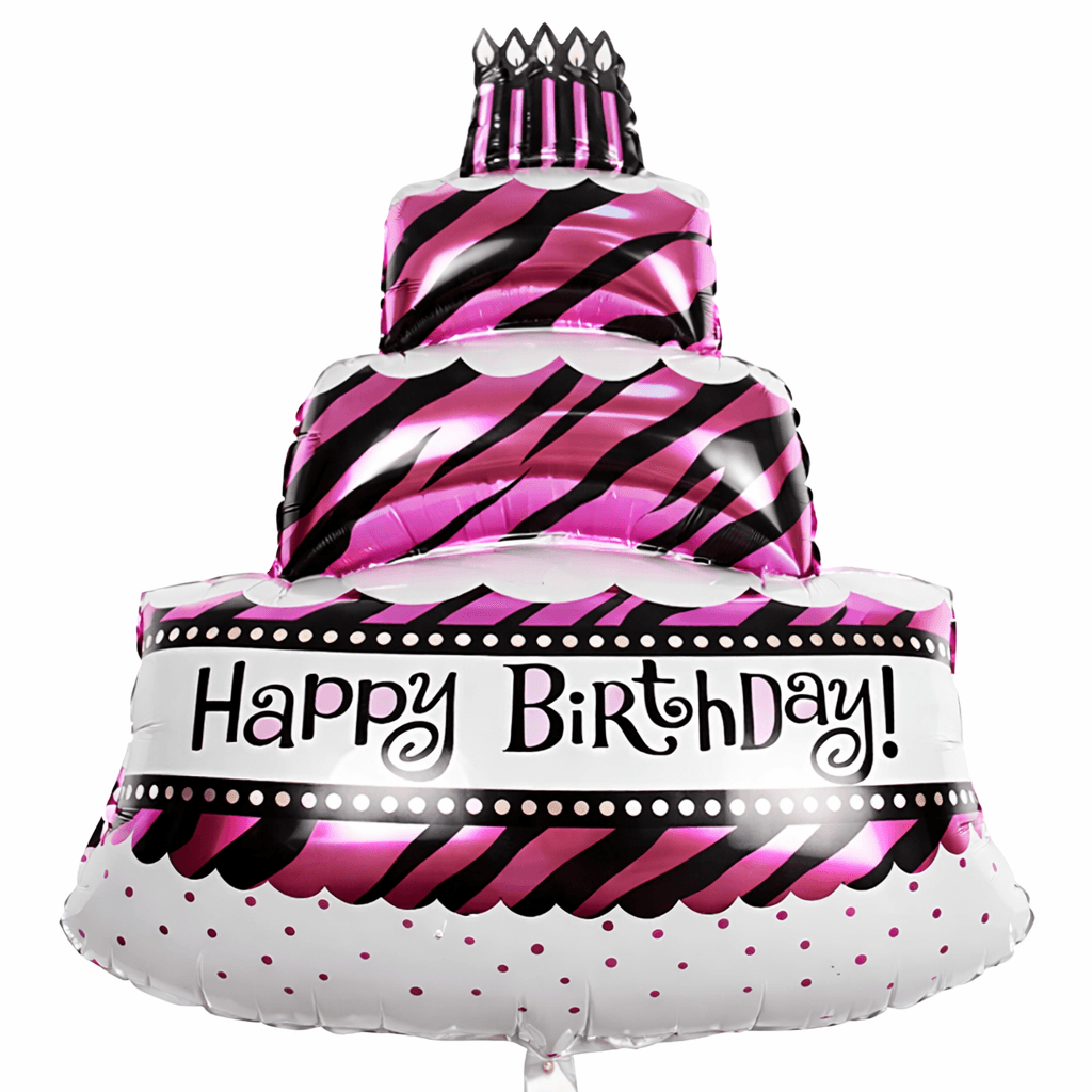 24pcs Kitty Birthday Girls Balloon Set Pink Party Decor Foil Balloons Kit - Thumbnail 4