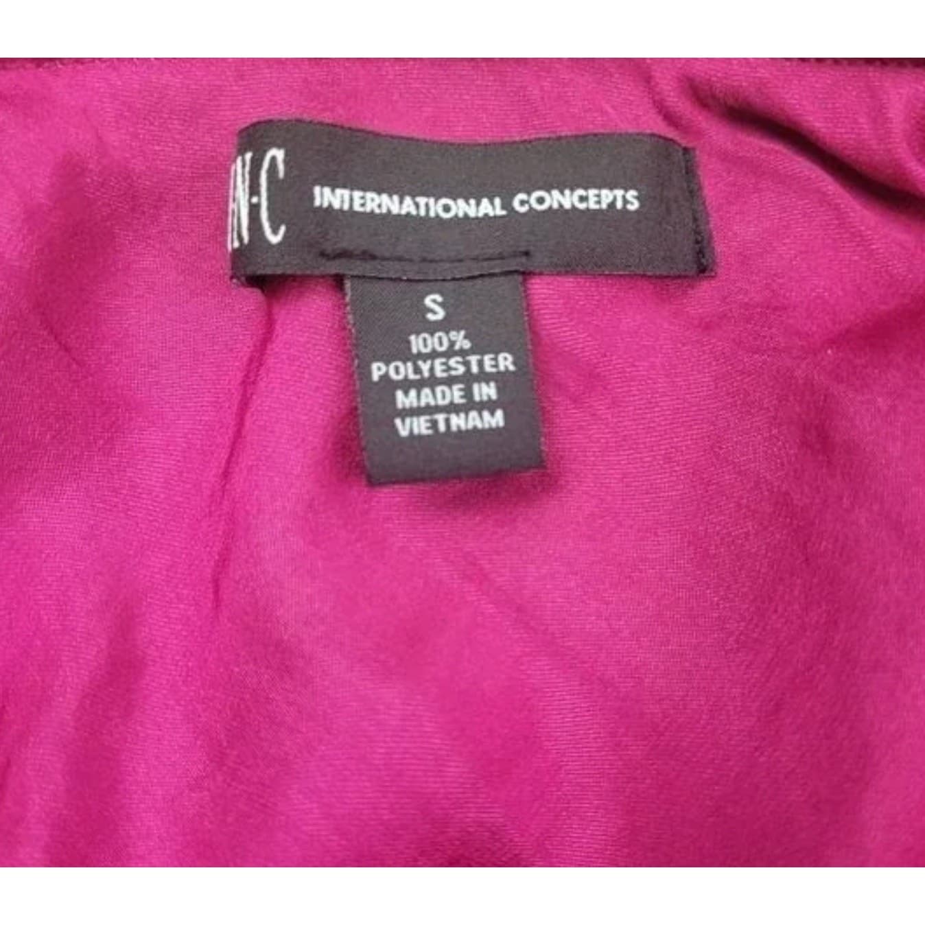 INC Concepts Cranberry Rose Bias-Cut Midi Skirt - Size S, Pull-On Style - Thumbnail 7