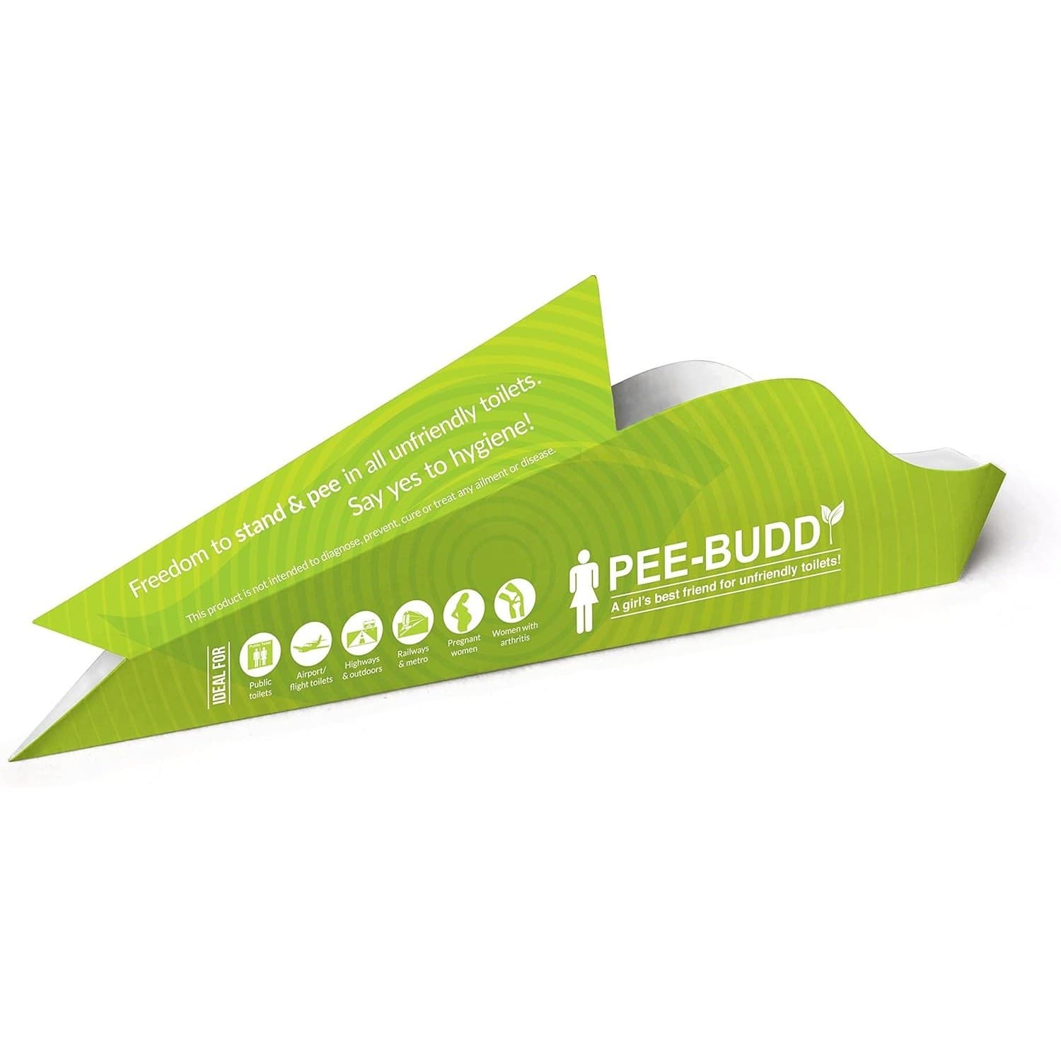 PeeBuddy 40 Pack Stand and Pee Disposable Funnels for Women Travel and Camping - Thumbnail 3