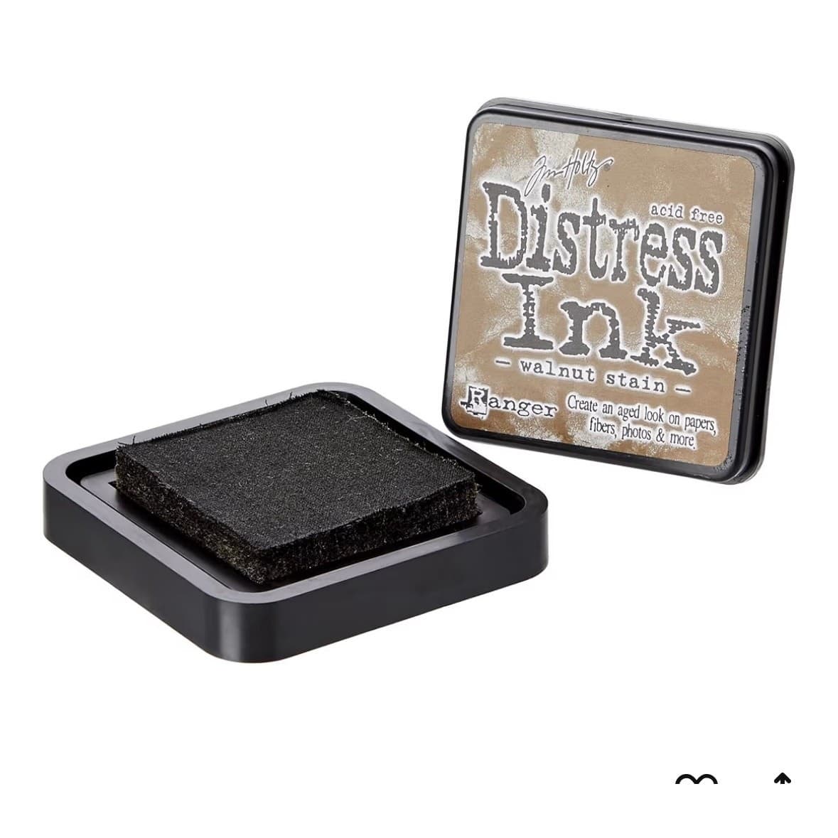Tim Holtz Distress Mini Ink Pad Walnut Stain – Scrapbooking, Stamping Ink - Thumbnail 3