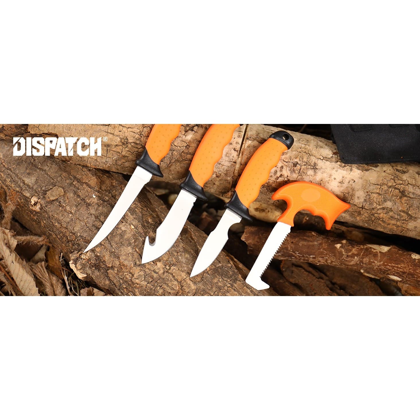 6-Piece Hunting Knife Set Game Processor Deer Elk Field Dressing Kit Hard Case - Thumbnail 13