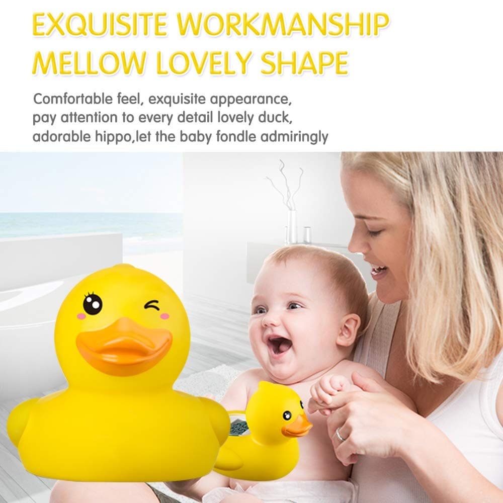 Baby Bath Thermometer & Time Duck Floating Digital Water Temperature Safety Toy - Thumbnail 7