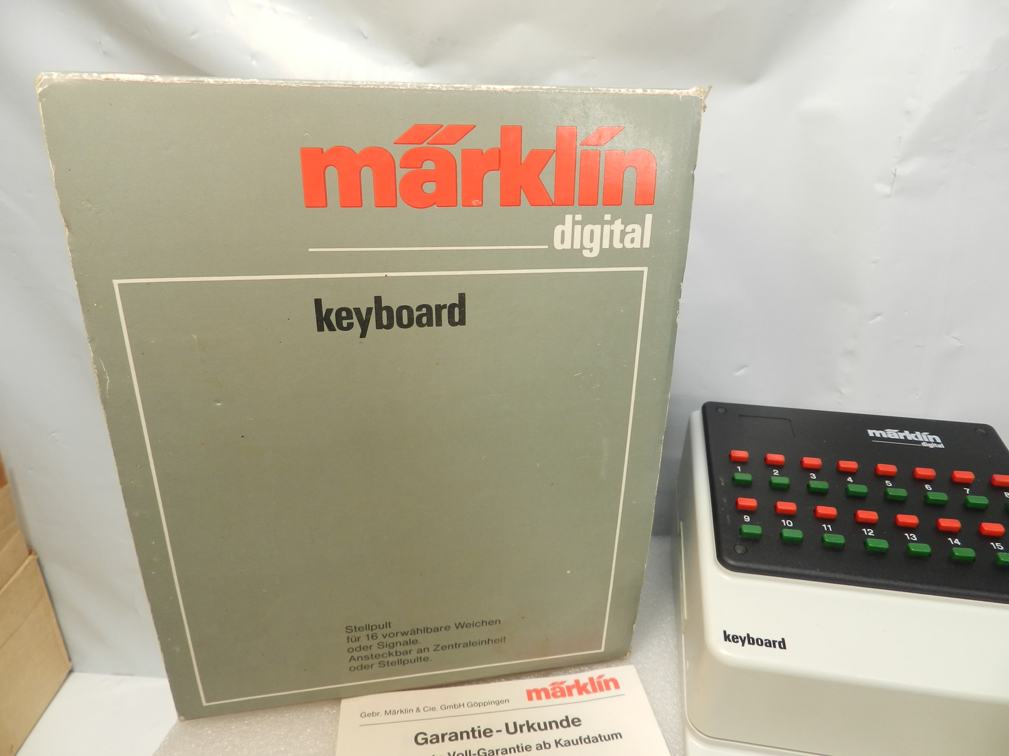 Vintage Marklin Digital Keyboard 6040 Train System Germany (P50K) - Thumbnail 4