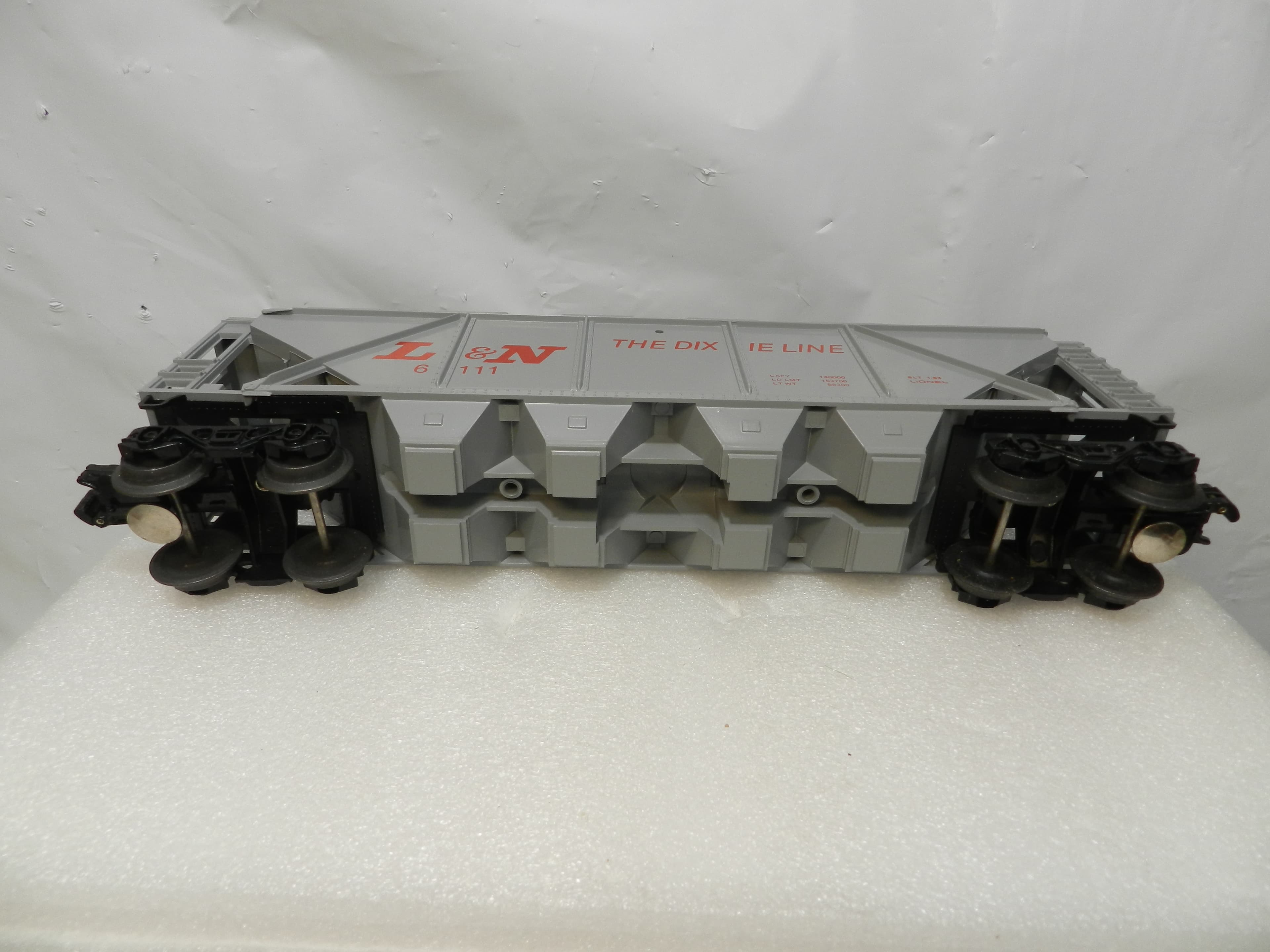 Vintage Lionel 6-6111 L&N Covered Hopper Car 0 & 027 Gauge Train Car (P51K) - Thumbnail 12