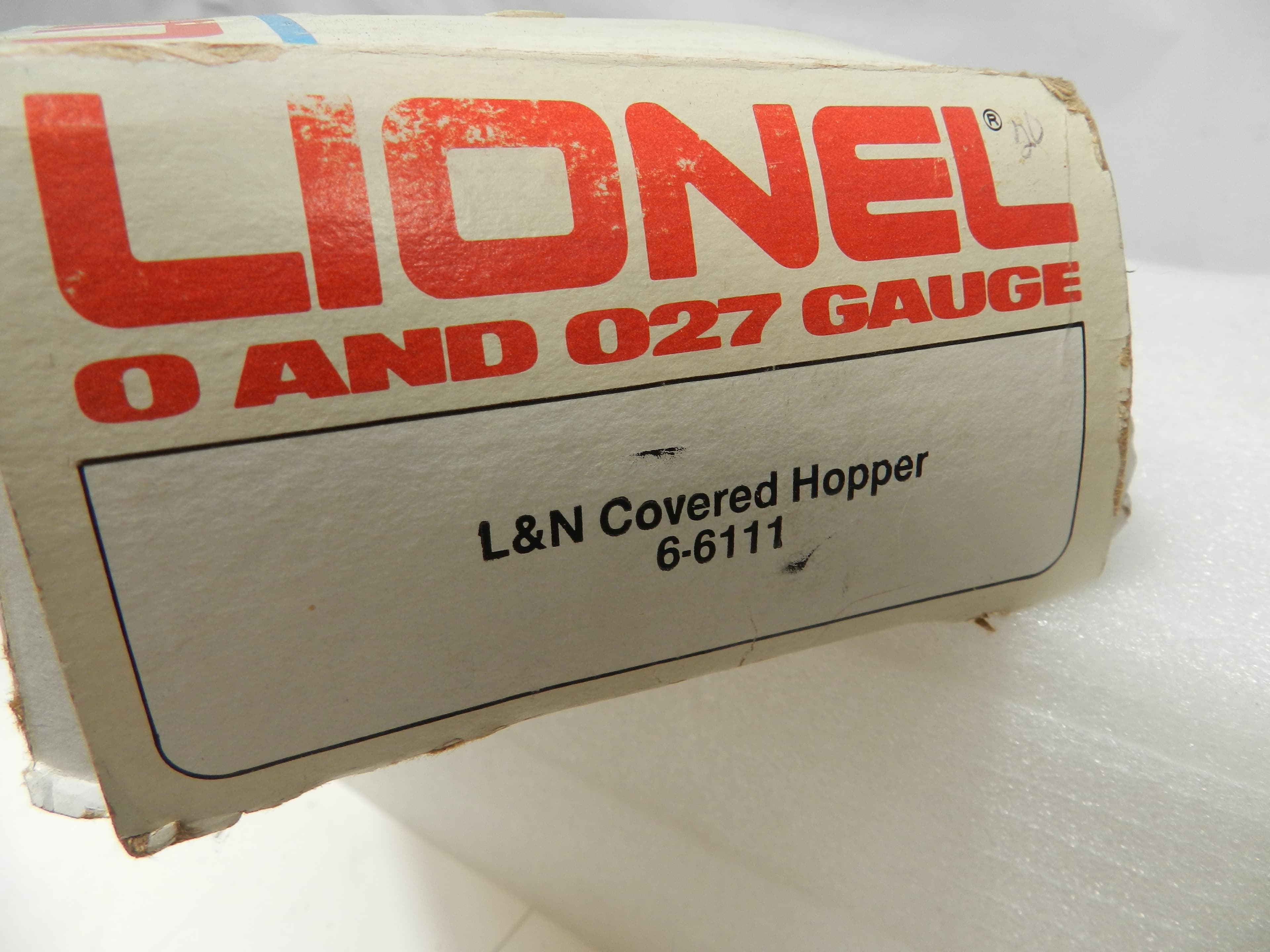 Vintage Lionel 6-6111 L&N Covered Hopper Car 0 & 027 Gauge Train Car (P51K) - Thumbnail 7