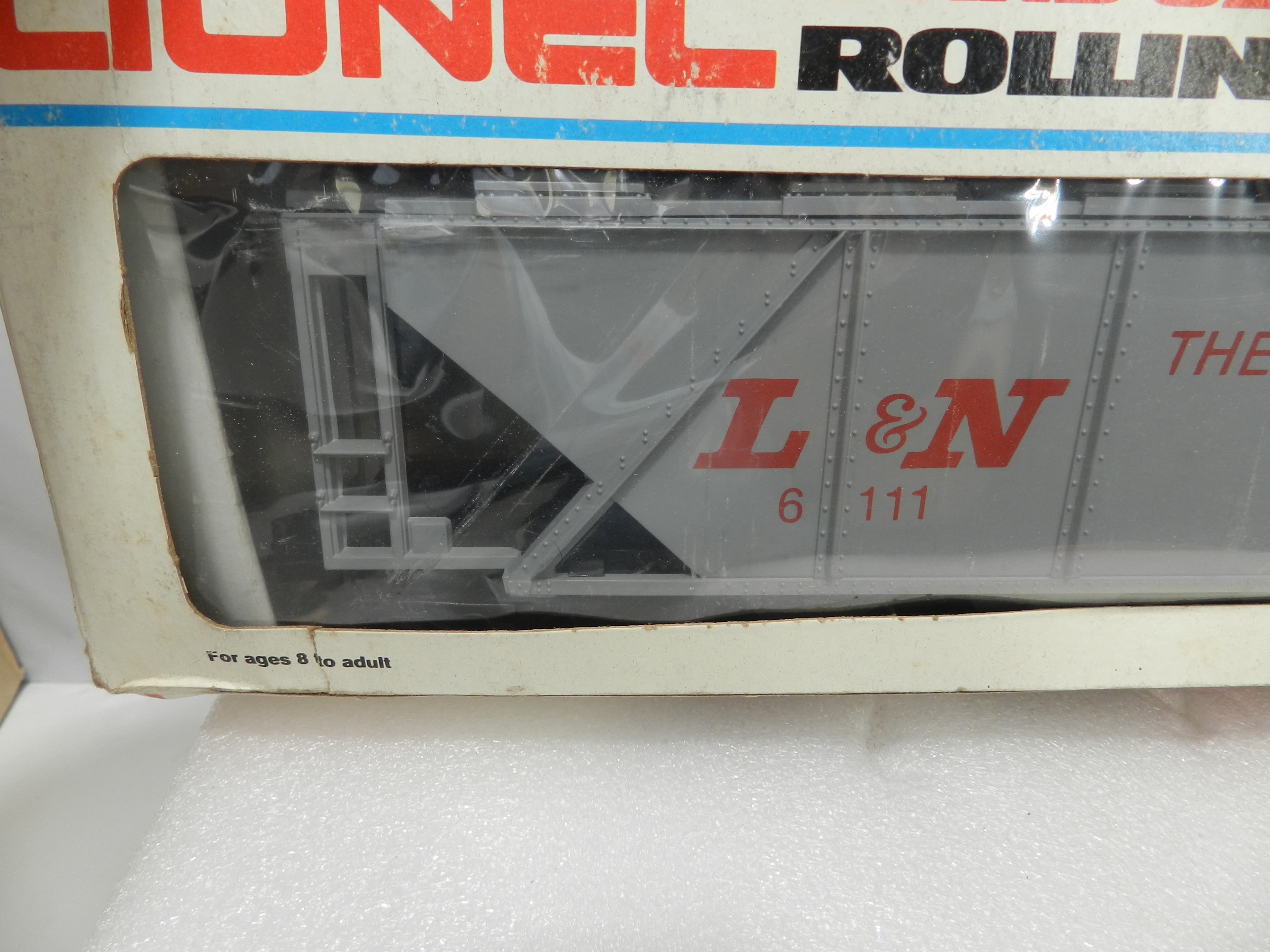 Vintage Lionel 6-6111 L&N Covered Hopper Car 0 & 027 Gauge Train Car (P51K) - Thumbnail 5