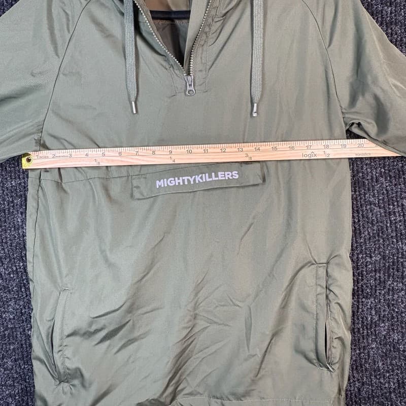 MightyKillers Half-Zip Hooded Pullover Windbreaker Jacket - Thumbnail 6
