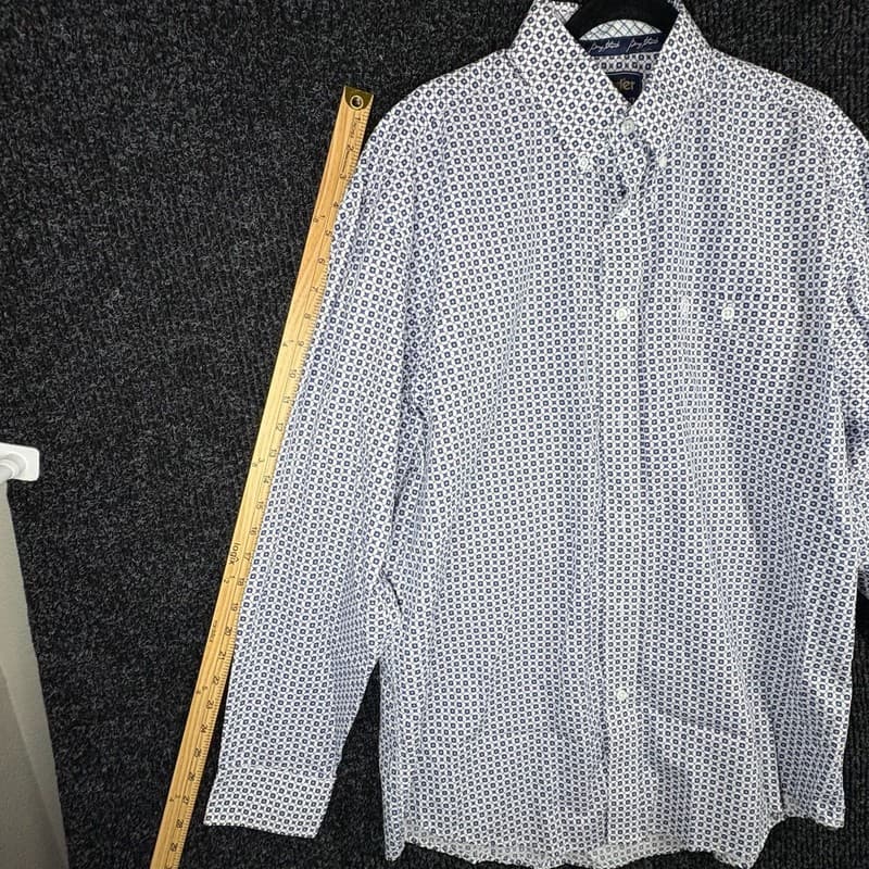 Wrangler George Strait Collection Men's Long Sleeve Button Down Shirt - Thumbnail 7
