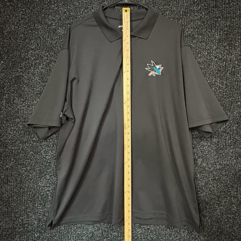 Antigua San Jose Sharks Men's Performance Golf Polo Shirt - Thumbnail 5