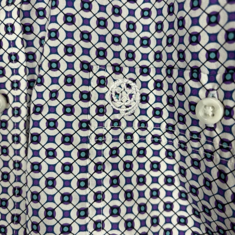 Wrangler George Strait Collection Men's Long Sleeve Button Down Shirt - Thumbnail 4