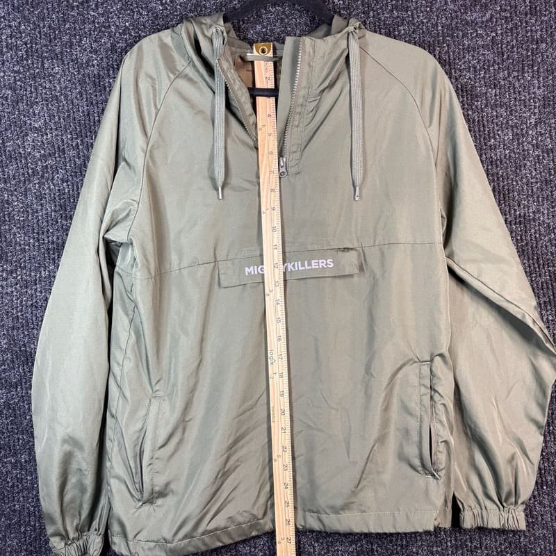 MightyKillers Half-Zip Hooded Pullover Windbreaker Jacket - Thumbnail 5