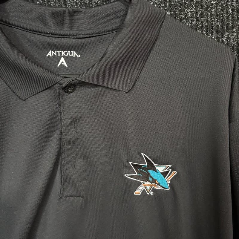 Antigua San Jose Sharks Men's Performance Golf Polo Shirt - Thumbnail 3