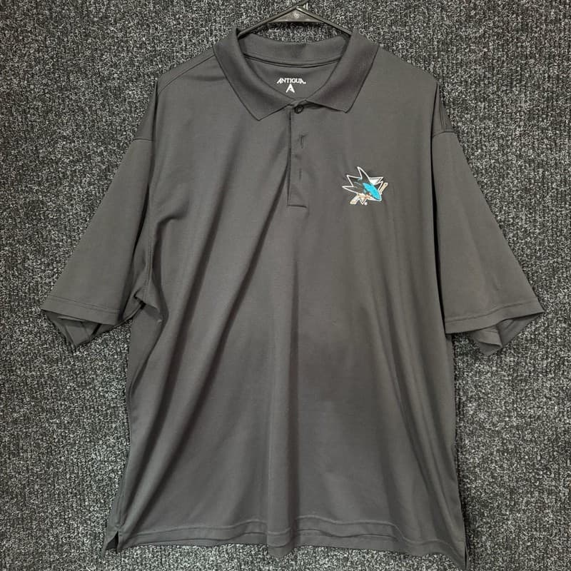 Antigua San Jose Sharks Men's Performance Golf Polo Shirt - Thumbnail 2