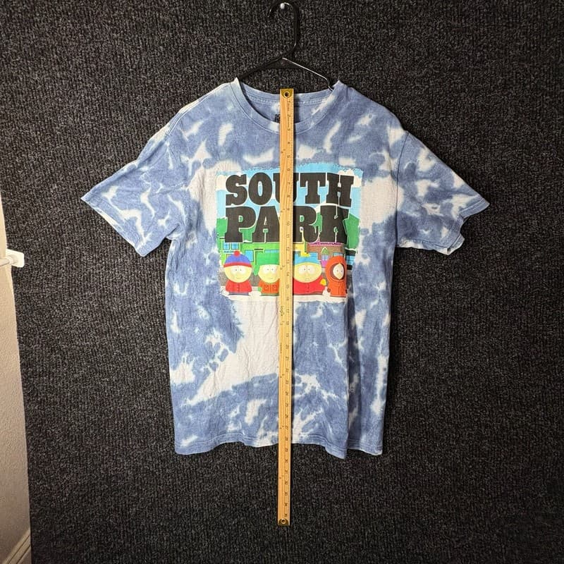 South Park Main Characters Graphic Tie Dye T-Shirt - Thumbnail 5