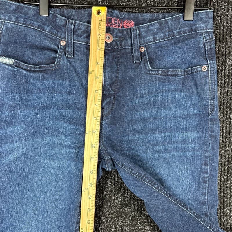 Lynden Cinch Womens Medium Wash Denim Flare Jeans - Thumbnail 6