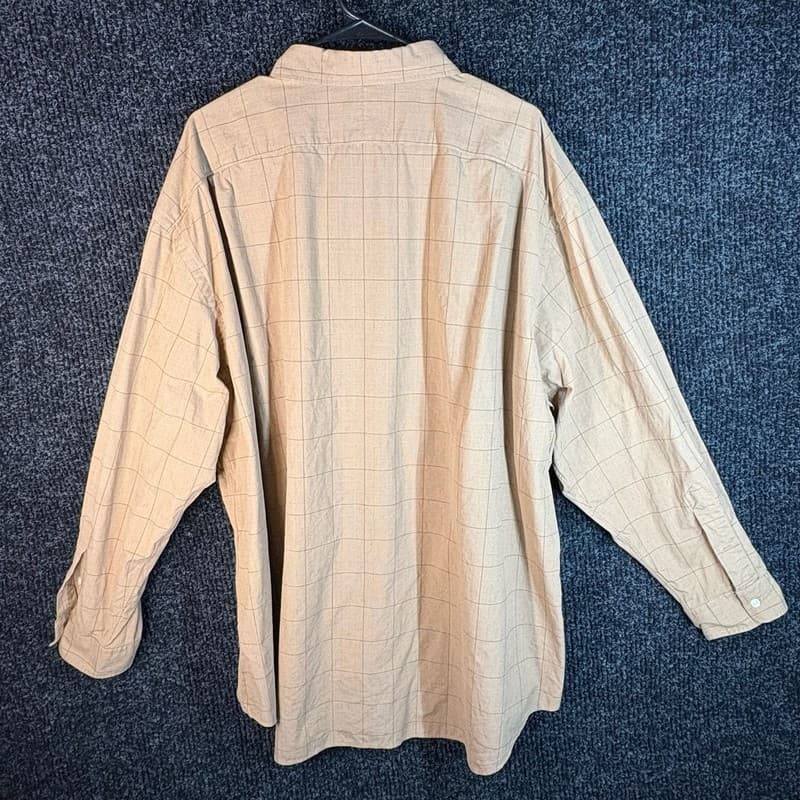Polo by Ralph Lauren Men's Long Sleeve Button-Down Plaid Shirt Brown 3X - Thumbnail 9
