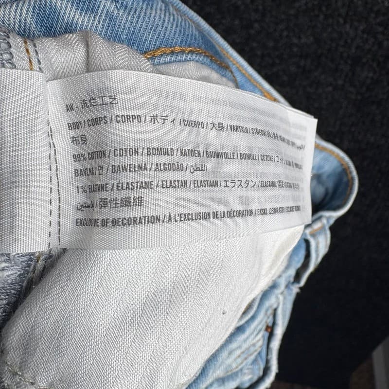 Abercrombie & Fitch Womens The Boyfriend Mid Rise Distressed Jeans Size 27/4 - Thumbnail 11