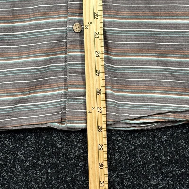HippyTree Nomad Division Montauk Striped Short Sleeve Woven Shirt - Thumbnail 7