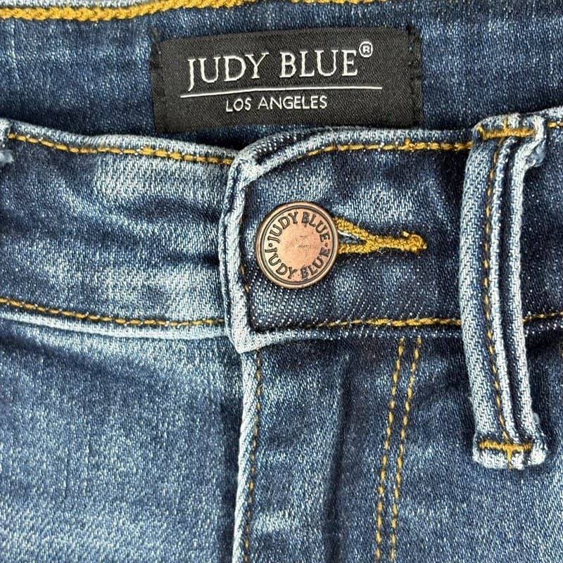 Judy Blue Los Angeles Women's Slim Fit Medium Wash High Rise Jeans, Size 5/27 - Thumbnail 2