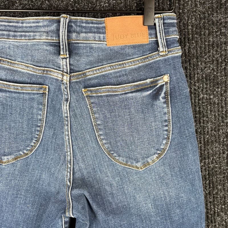 Judy Blue Los Angeles Women's Slim Fit Medium Wash High Rise Jeans, Size 5/27 - Thumbnail 8