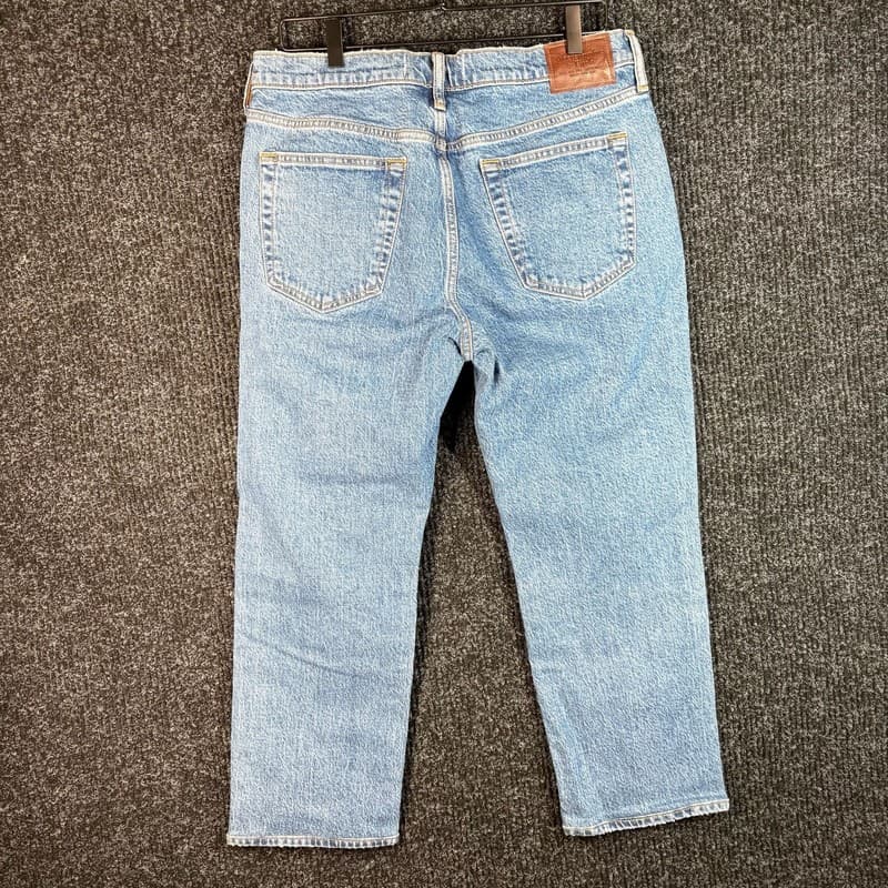 Abercrombie & Fitch Ultra High Rise Vintage Straight Jeans - Thumbnail 8