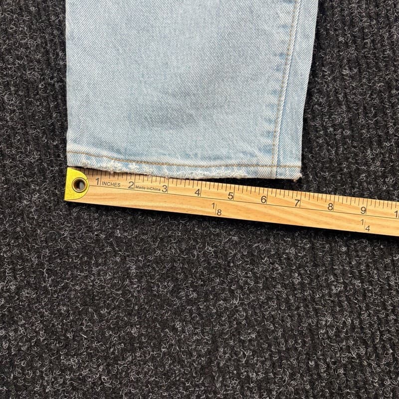 Abercrombie & Fitch Womens The Boyfriend Mid Rise Distressed Jeans Size 27/4 - Thumbnail 8