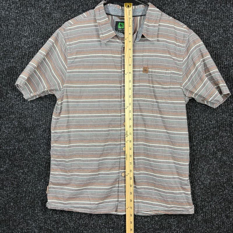 HippyTree Nomad Division Montauk Striped Short Sleeve Woven Shirt - Thumbnail 6