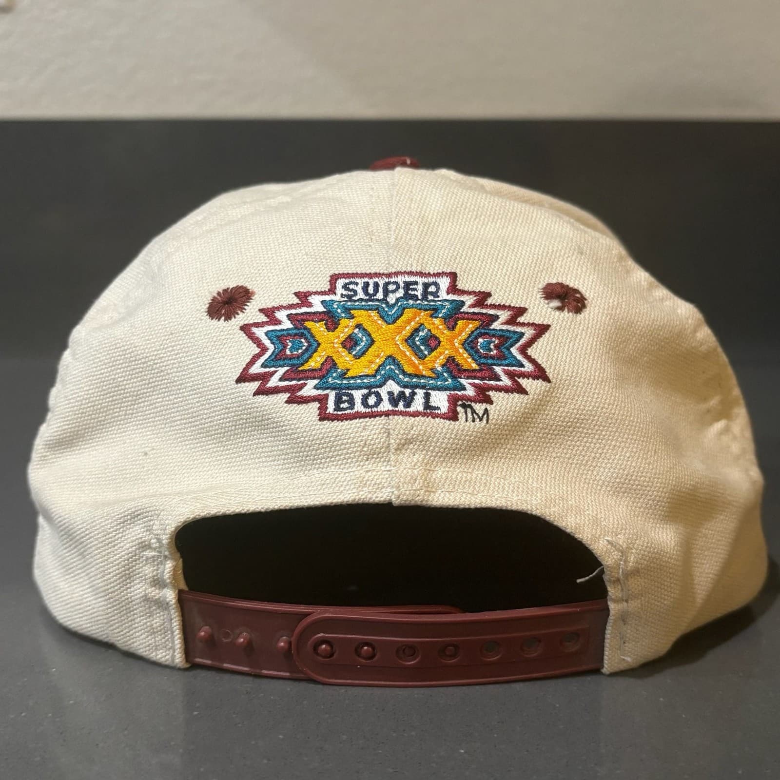 VTG Dallas Cowboys Hat Cap Super Bowl XXX Champions Logo Athletic Hat - Thumbnail 7