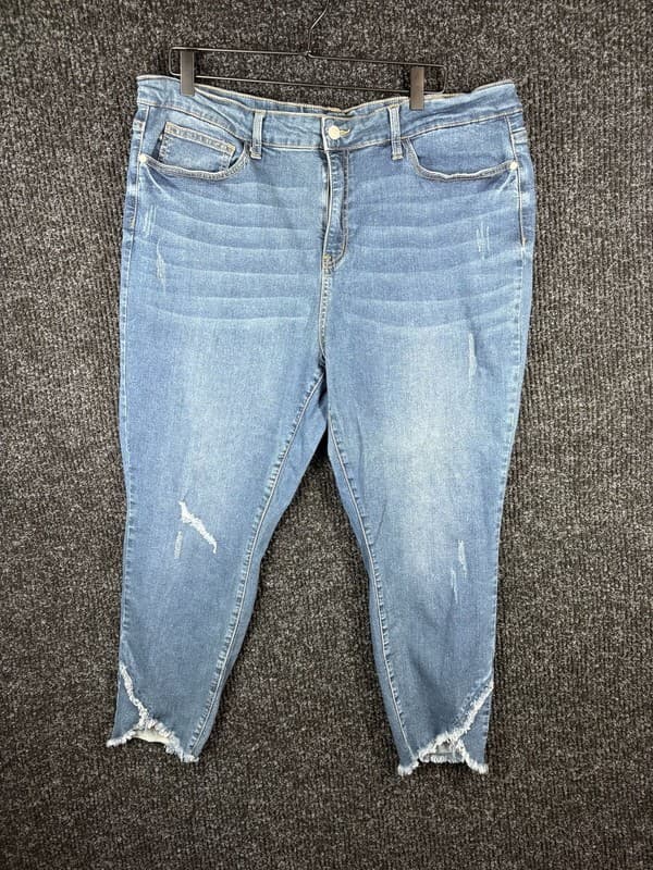 Judy Blue Los Angeles Light Washed Skinny Jeans - Thumbnail 4