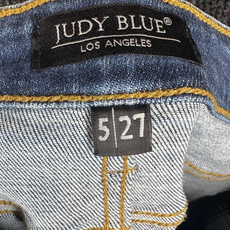Judy Blue Los Angeles Women's Slim Fit Medium Wash High Rise Jeans, Size 5/27 - Thumbnail 9