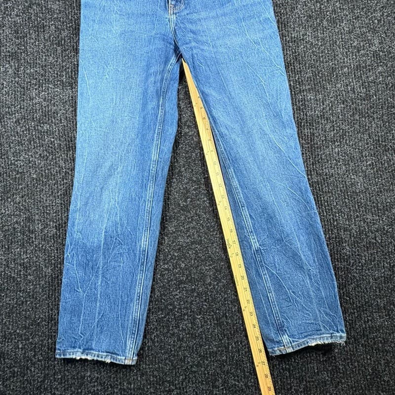Abercrombie & Fitch Womens The '90s Straight Ultra High Rise Jeans - Thumbnail 6