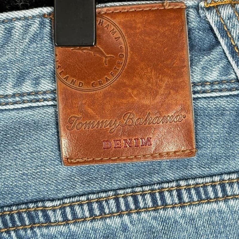 Tommy Bahama Sand Drifter Authentic Straight Leg Jeans Size 34x34 - Thumbnail 10