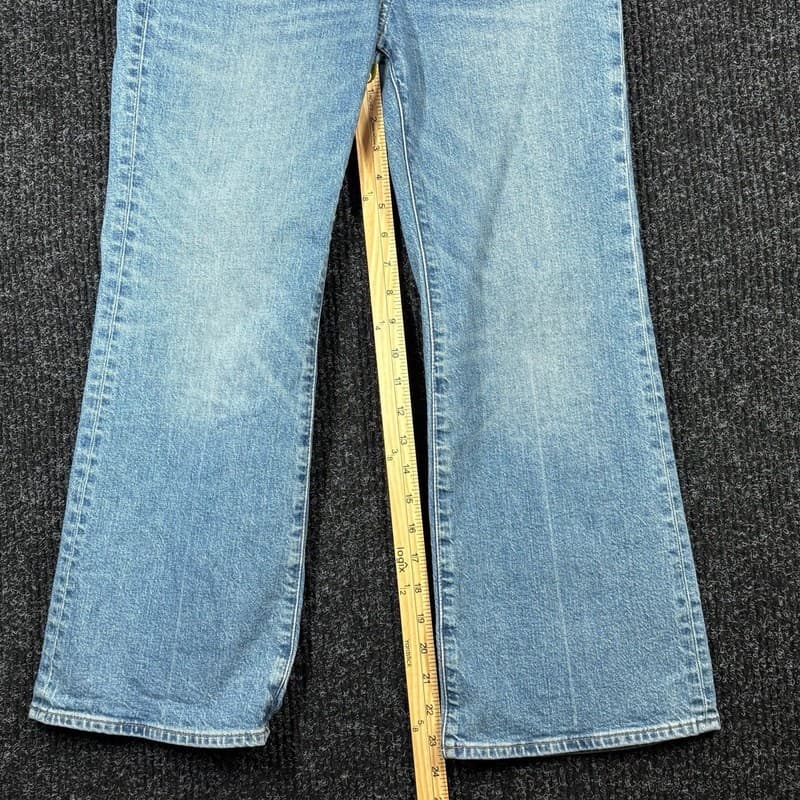 J.Crew Women's Semi-Stretch High Rise Cropped Kick Out Jeans - Size 25P - Thumbnail 8